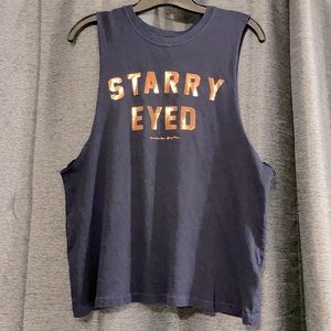 Spiritual Gangster Navy Starry Eyed Tank
